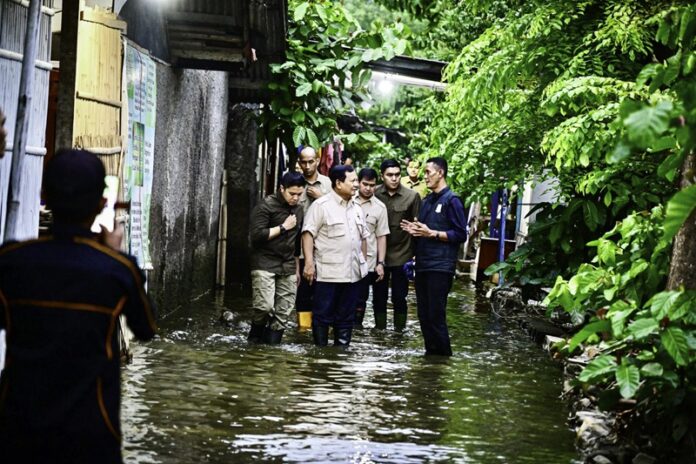 Presiden Prabowo Subianto di Bekasi