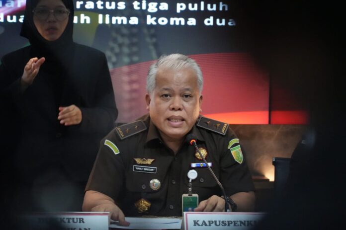 Kepala Pusat Penerangan Hukum (Kapuspenkum) Kejagung. Kepala Pusat Penerangan Hukum (Kapuspenkum) Kejagung Harli Siregar