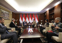 Menlu Sugiono menerima Utusan Khusus Presiden Palestina