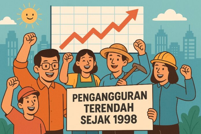 Pengangguran Turun