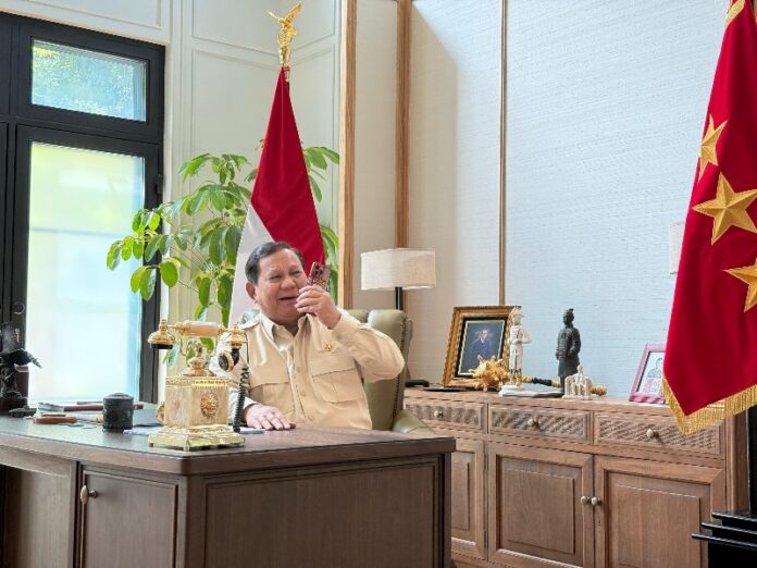 Prabowo Telepon PM Albanese