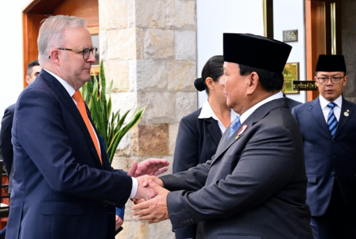 Presiden Prabowo dan PM Albanese