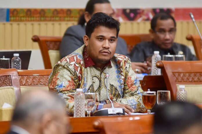 Anggota DPR RI dari Fraksi Partai Gerakan Indonesia Raya (Gerindra), Andi Amar Ma’ruf. [astakom]
