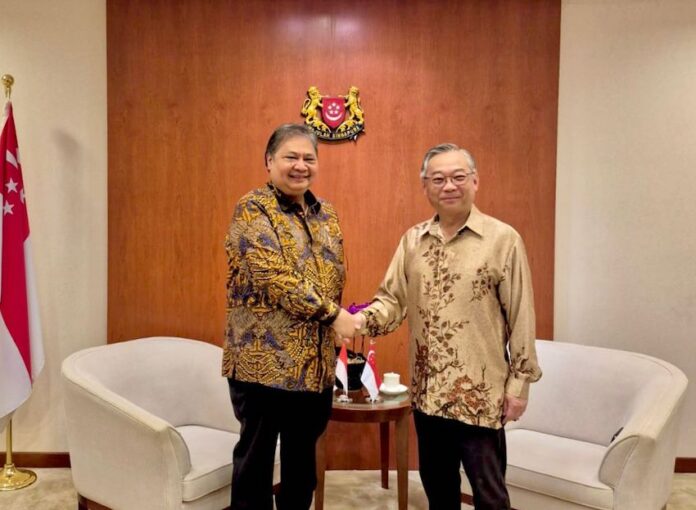 Airlangga di Singapura