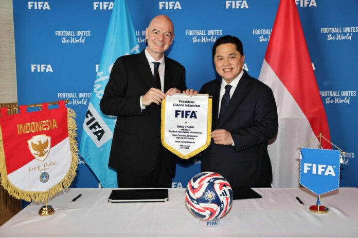 FIFA tetapkan Jakarta sebagai pusat kegiatan regional FIFA untuk Asia Tenggara dan Asia Timur. [astakom / PSSI]