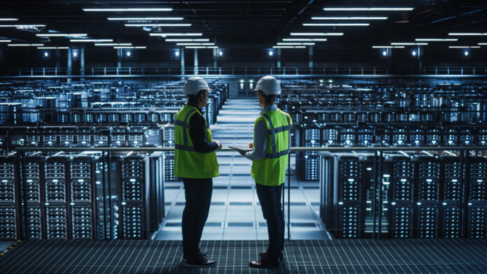 Ilustrasi Data Center EDGNEX. [astakom / EDGNEX]