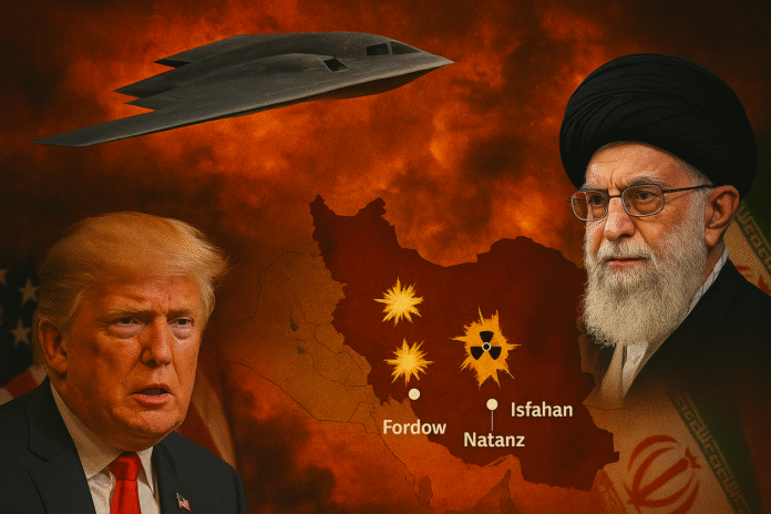 Operasi Militer AS Targetkan Infrastruktur Strategis Iran dan Memicu Reaksi Dunia. [astakom]