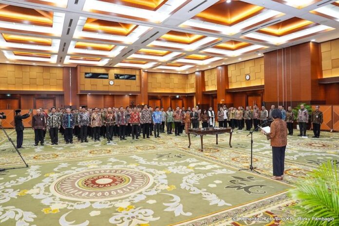 Pelantikan Pejabat Kemenkeu
