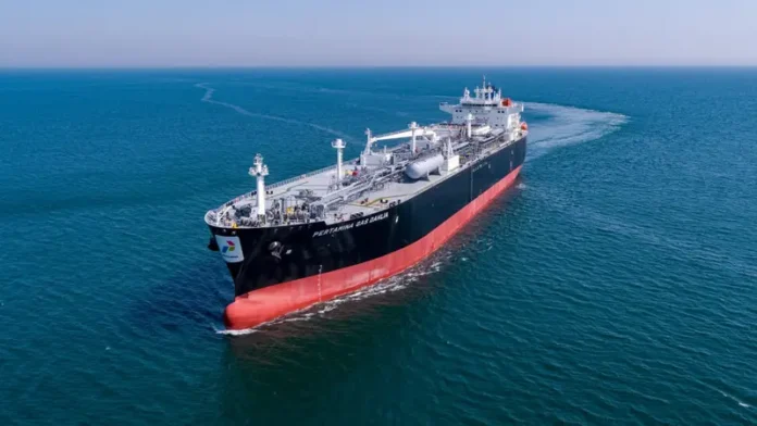 Kapal Pertamina . [astakom / Pertamina]