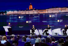 Presiden Prabowo Subianto menghadiri SPIEF 2025, di St. Petersburg, Rusia, Jumat (20/6). [Tim Media Presiden]