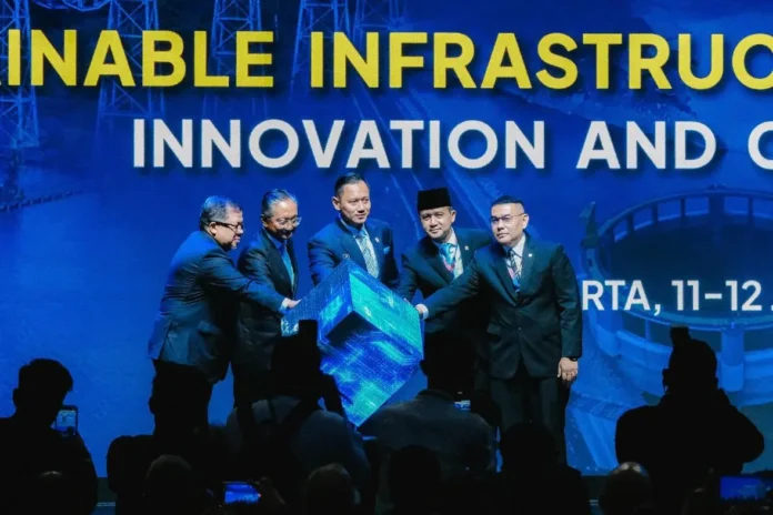 Wakil Menteri Pariwisata Ni Luh Puspa menghadiri International Conference on Infrastructure (ICI) 2025 yang digelar di Jakarta, Rabu (11/6). [astakom / Kemenpar]