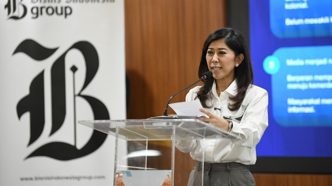 Menkomdigi Meutya Hafid Dalam Forum 