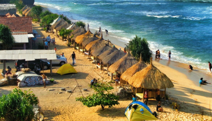 Pantai Sadranan Gunung Kidul, Yogyakarta. [astakom / Gunung Kidul Tour]