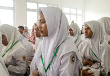 Sekolah Rakyat di Aceh Besar, Aceh, Senin (14/7). [astakom/str - Wahyu Majiah]