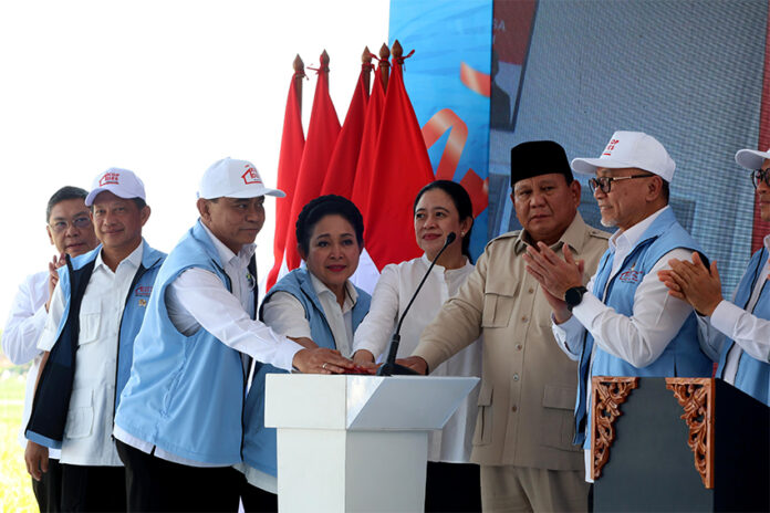 Peresmian Kopdes Merah Putih, di Klaten, Jawa Tengah, Senin (21/7). [astakom/Tim Media Presiden]