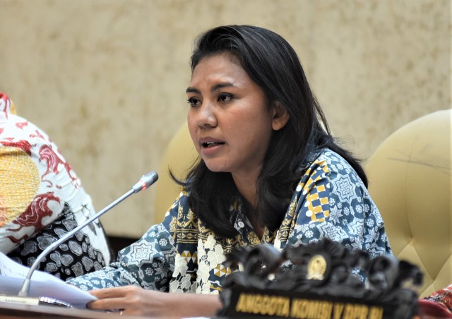 Anggota Komisi V DPR RI, Irine Yusiana Roba Putri. [astakom / DPR]