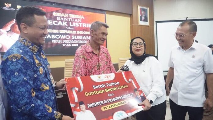 Becak Listrik Gratis