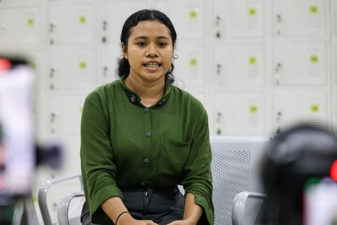 Cici Paramita Rosalin Kayoi mahasiswi Ilmu Keperawatan Fakultas Kedokteran Universitas Cenderawasih (Uncen). [astakom / Kemendiksaintek]