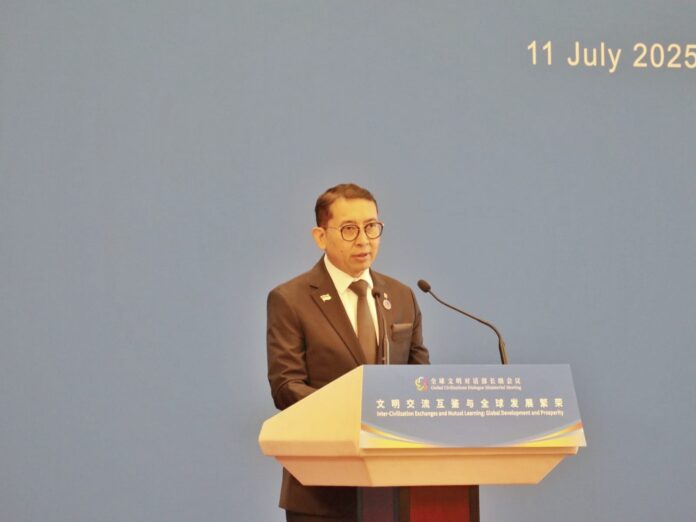 Fadli Zon Hadiri Undangan Pemerintah Tiongkok Bicara dalam Forum Peradaban Dunia - Suarakan Pentingnya Keadilan dan Dialog Antarperadaban untuk Perdamaian dan Kesejahteraan. [astakom]