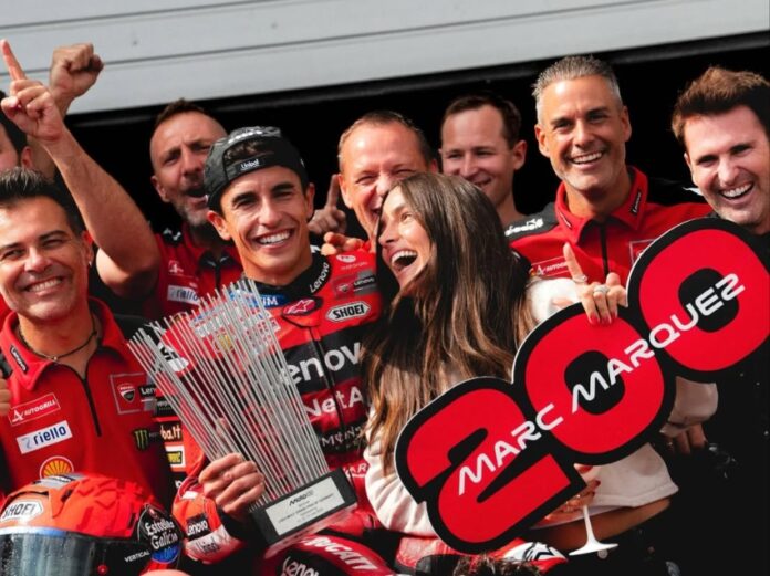 Marc Marquez Menang di Sanchsenring