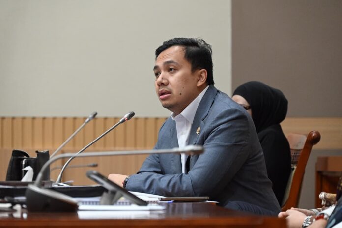 Anggota Komisi III DPR RI Gilang Dhielafararez