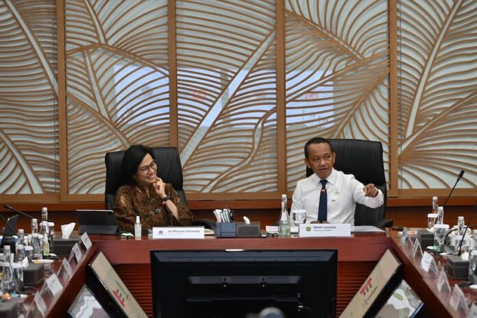 Sri Mulyani dan Bahlil