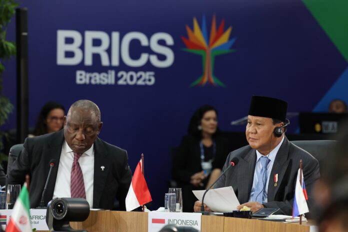 Presiden Prabowo menghadiri KTT BRICS, di Rio de Janeiro