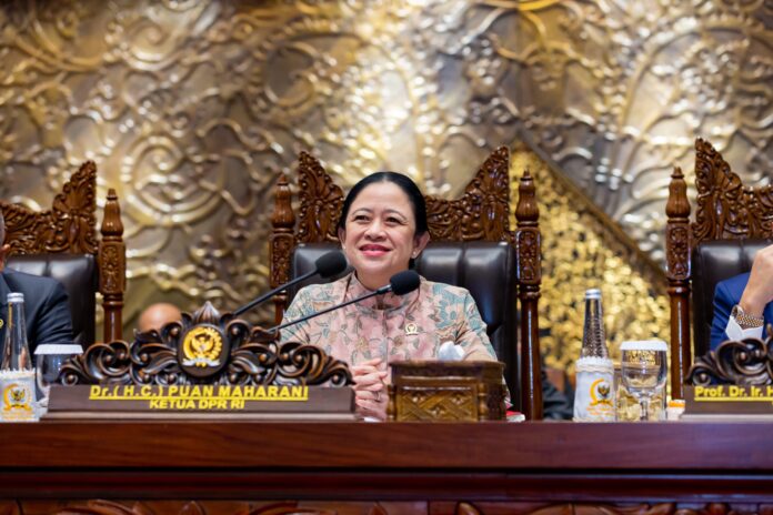 Ketua DPR Puan Maharani. [astakom / DPR]