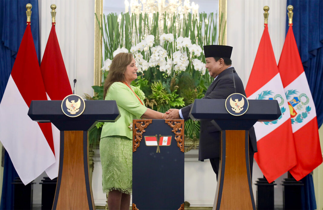 Adapun Peru merupakan negara di bagian barat Amerika Selatan dan bersama Indonesia menjadi anggota Asia-Pacific Economic Cooperation (APEC) dalam bidang kerja sama multilateral dan ekonomi di kawasan Asia Pasifik.
