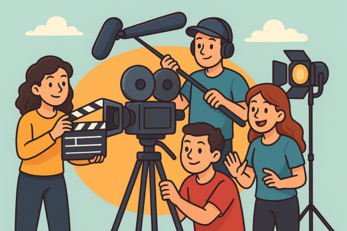 Ilustrasi Produksi Film