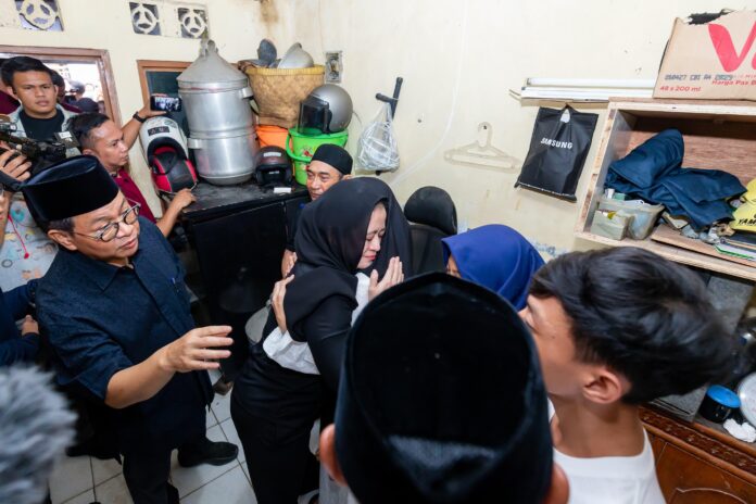 Puan takziah di rumah Affan