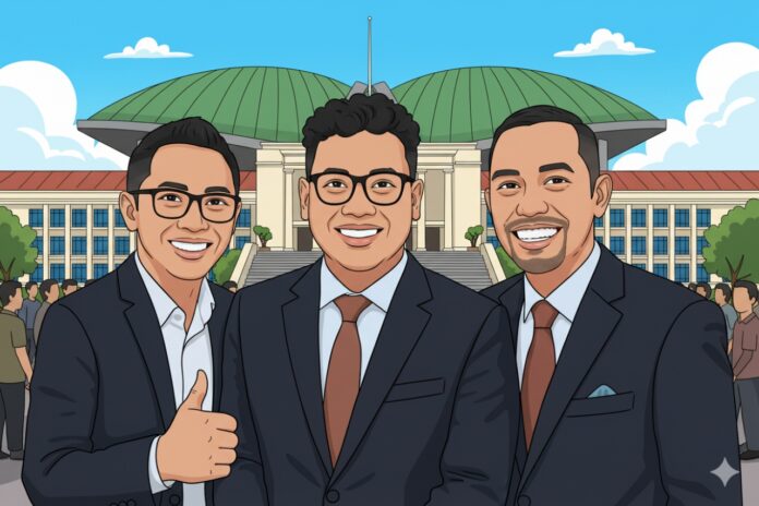 Sahroni, Uya Kuya, dan Eko Patrio