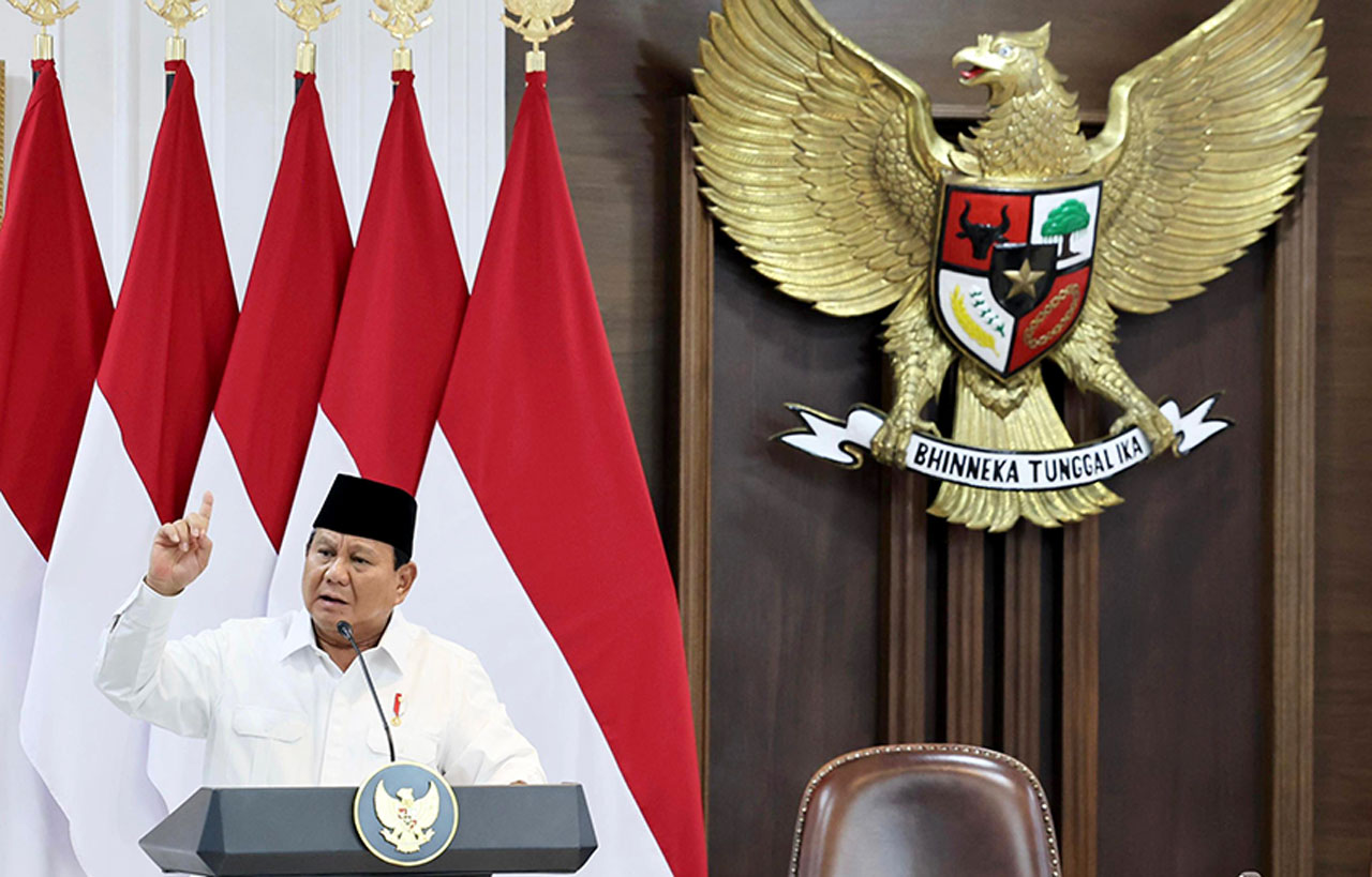 Rakor Kabinet Merah Putih Presiden Prabowo Subianto menggelar Rapat Koordinasi (Rakor) Kabinet Merah Putih, di Kantor Kepresidenan, Jakarta, Minggu (31/8).