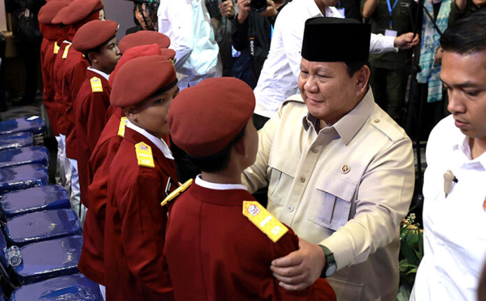 Pembekalan Kepala Sekolah dan Guru Sekolah Rakyat , di JIExpo Kemayoran, Jakarta, Jumat (22/8).