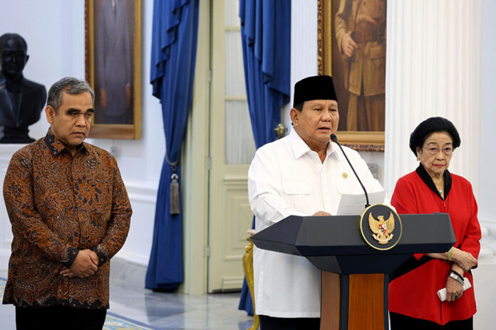 Konferensi Pers Presiden Prabowo