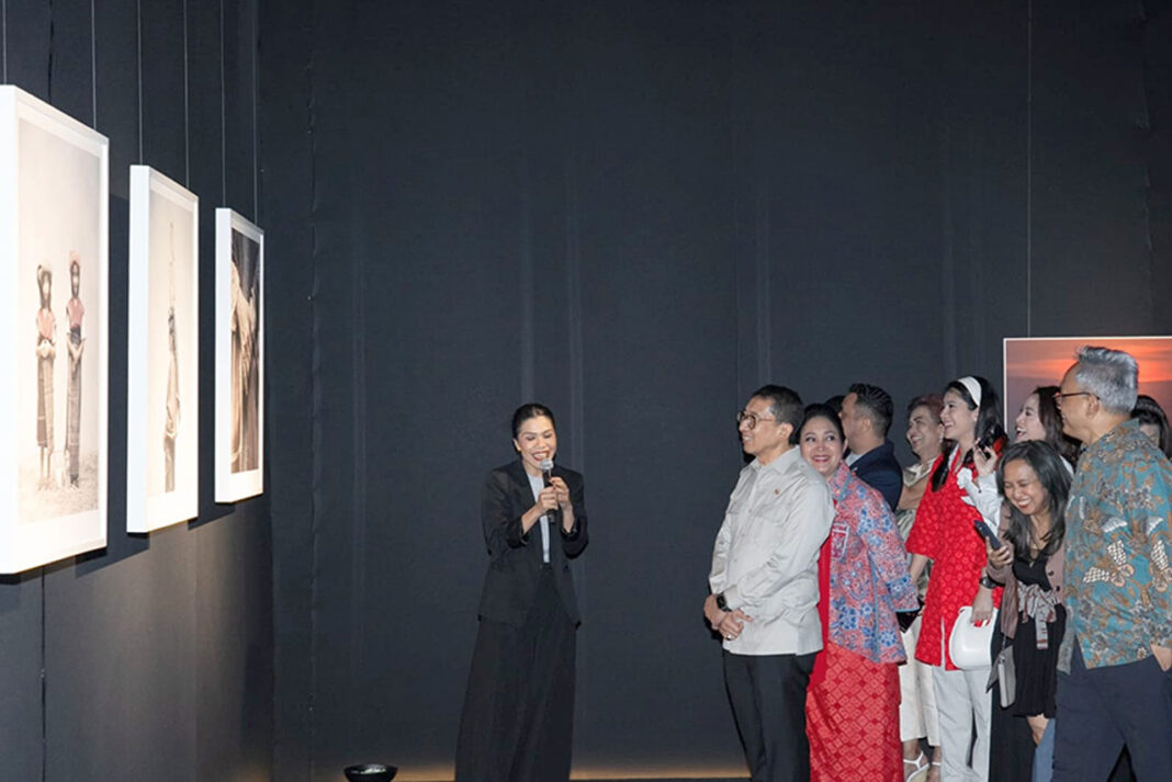 pameran fotografi bertajuk “80 Tahun Keberagaman”, di Museum Nasional Indonesia, Jakarta, Selasa (19/8).