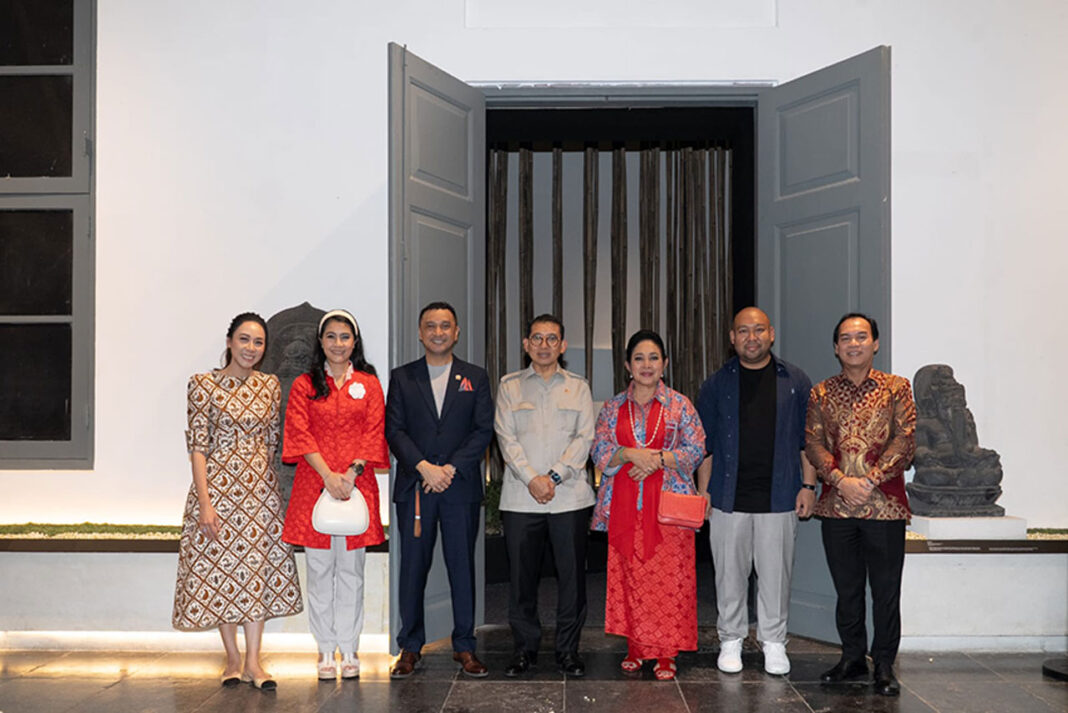 pameran fotografi bertajuk “80 Tahun Keberagaman”, di Museum Nasional Indonesia, Jakarta, Selasa (19/8).
