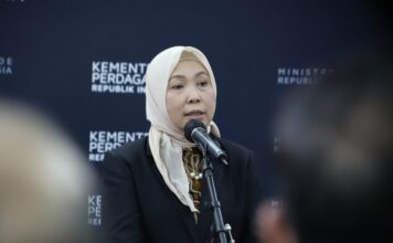 Direktur Jenderal Pengembangan Ekspor Nasional Kemendag RI Fajarini Puntodewi. [astakom / Kumparan]