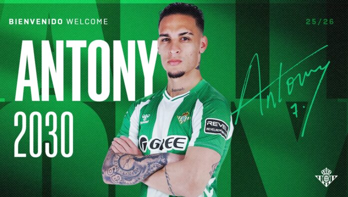 Antony Real Betis MU