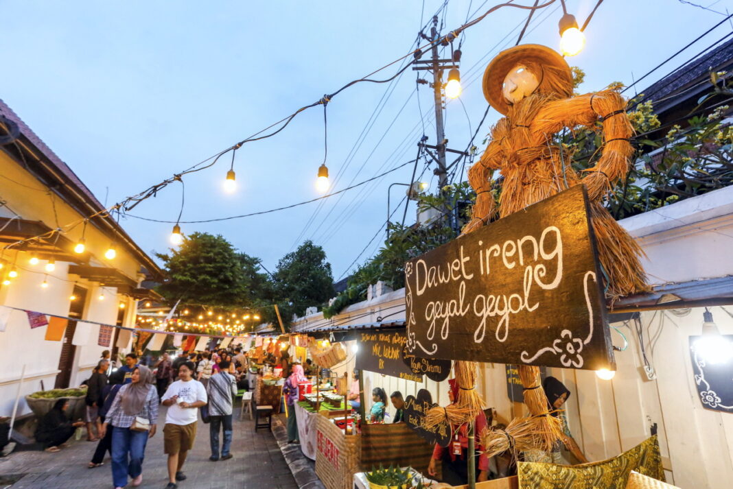 Pasar Kangen Yogyakarta 2025, di Taman Budaya Yogyakarta (TBY), Jumat (19/9).