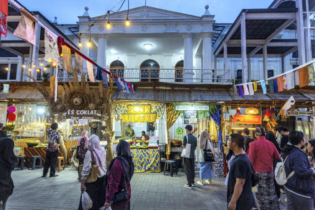 Pasar Kangen Yogyakarta 2025, di Taman Budaya Yogyakarta (TBY), Jumat (19/9).
