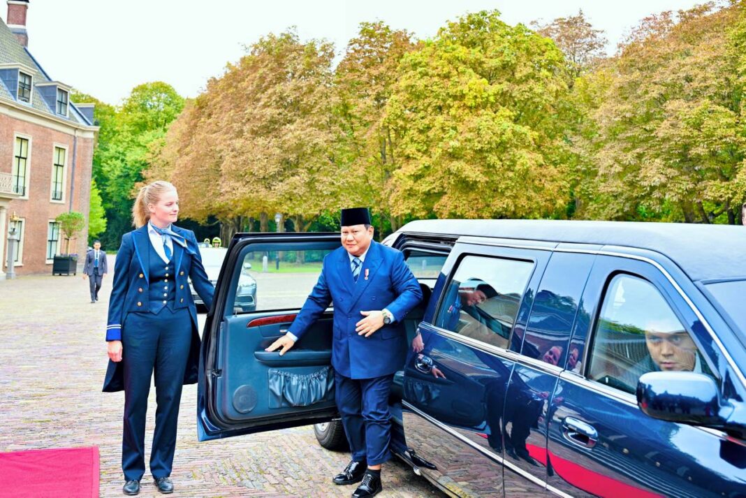 Presiden Prabowo Subianto gunakan Limousine Spesial Kerajaan Belanda, Jumat (26/9).