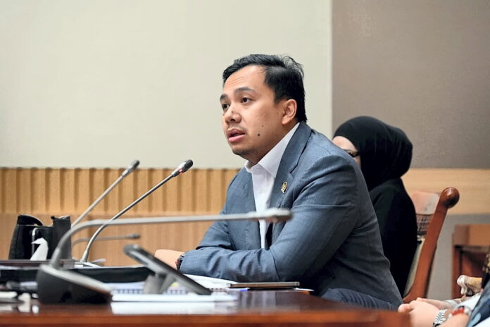 Anggota Komisi III DPR RI Gilang Dhielafararez