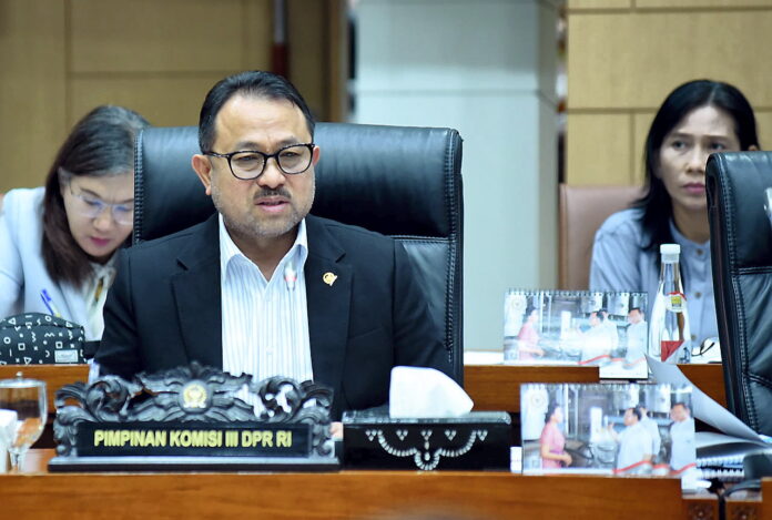 Anggota Komisi XIII Pangeran Khairul Saleh.