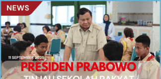 Presiden Prabowo tinjau SRMA 10 Margaguna Jakarta