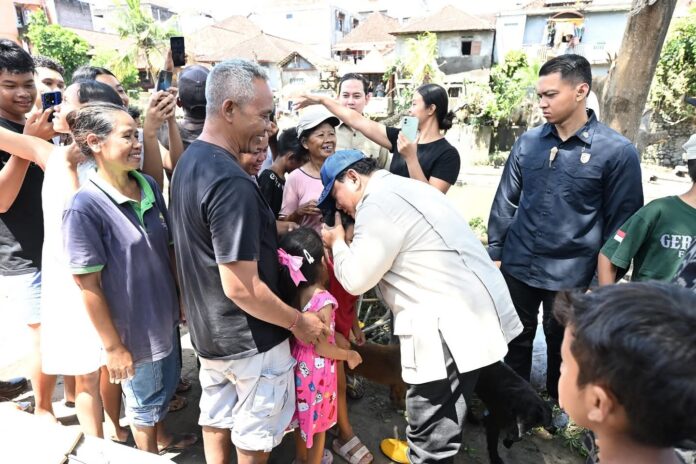 Presiden Prabowo tinjau Banjir Bali