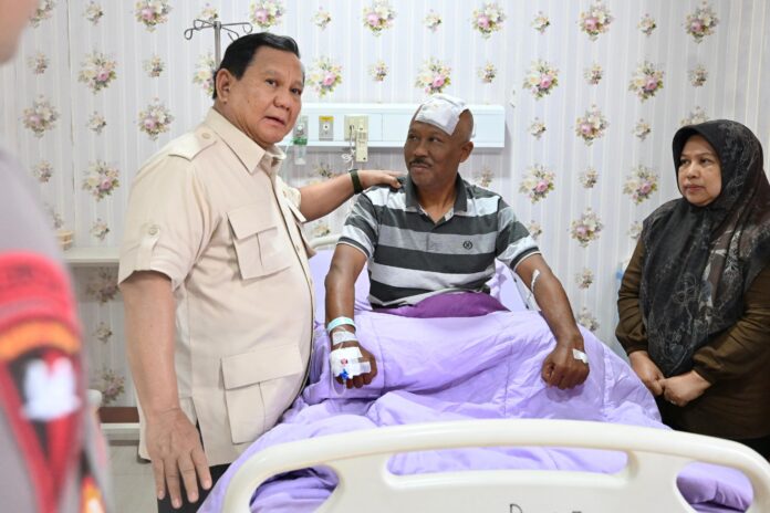 Presiden Kunjungi korban kerusuhan