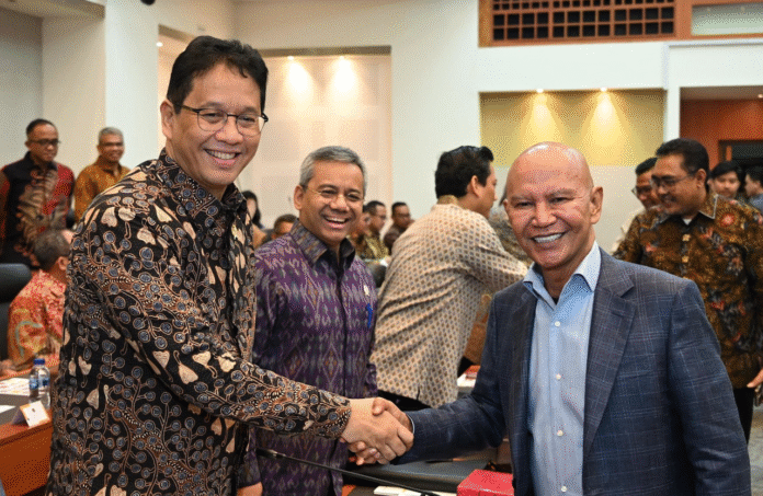 Menkeu Purbaya dan Ketua Banggar DPR