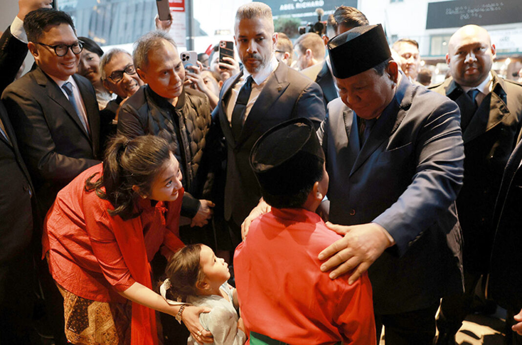 Presiden Prabowo Subianto tiba di Bandara Udara Internasional John F. Kennedy, New York, Amerika Serikat, Sabtu (20/9).