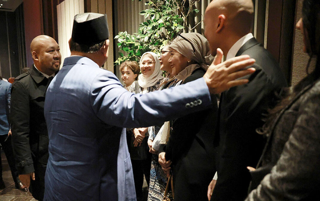 Presiden Prabowo Subianto tiba di Bandara Udara Internasional John F. Kennedy, New York, Amerika Serikat, Sabtu (20/9).
